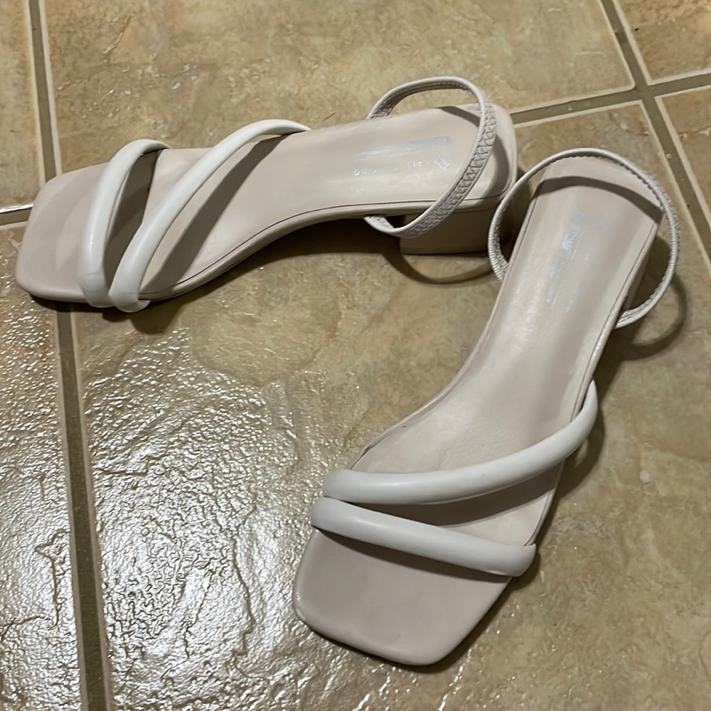 Call It Spring White Sandals